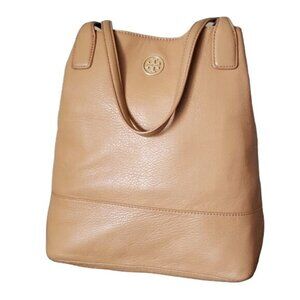 Tory Burch Michelle bucket bag tote Tan Leather Tote bag Large